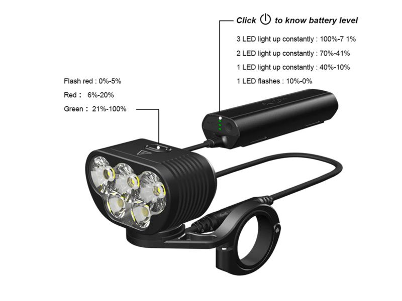 LAMPE AVANT MONTEER 6500S